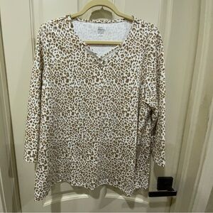 Kim Roger’s Cotton Knit Top